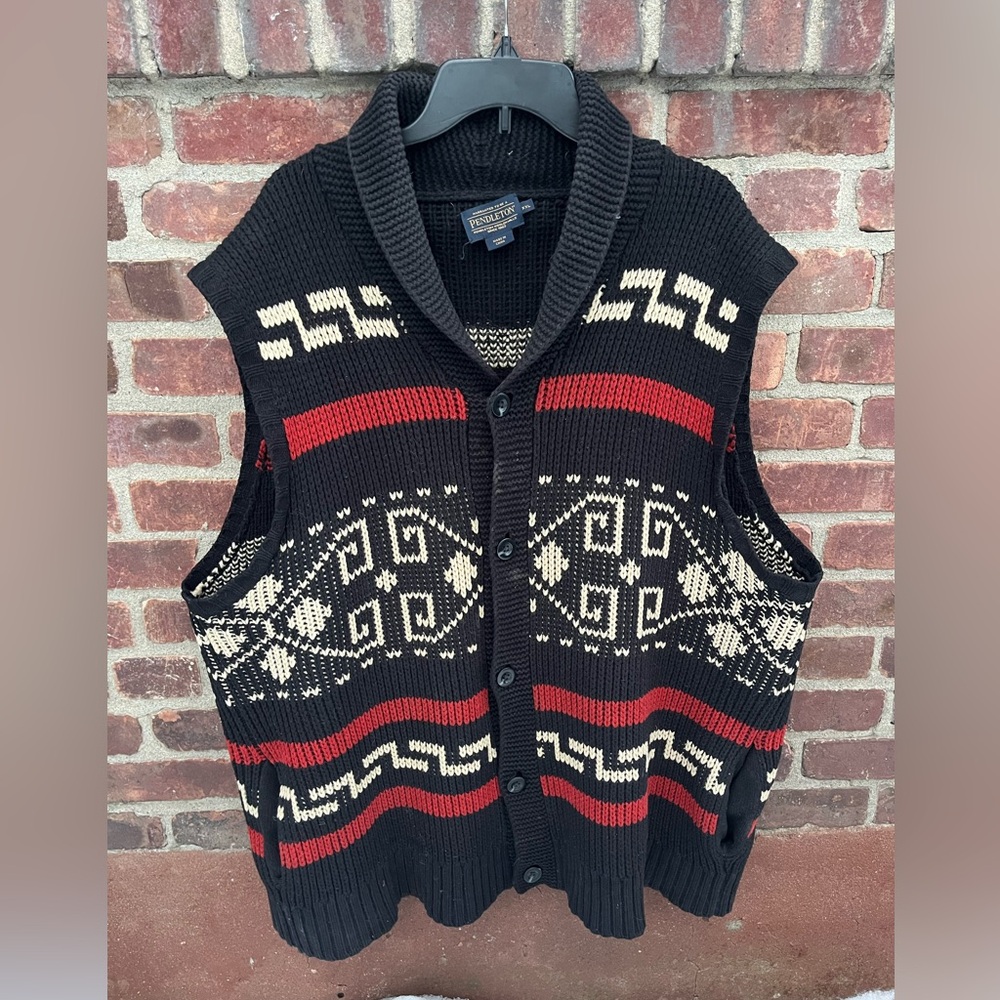 Pendleton Sweater Vest Size XL